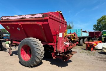 Rozrzutnik Wapna Bruns  MBA 12000 Rozsiewacz 12 Ton Szeroka Taśma