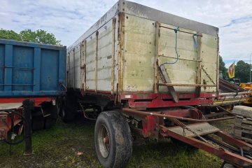 Przyczepa Wywrotka 3 Osiowa Burty Alu