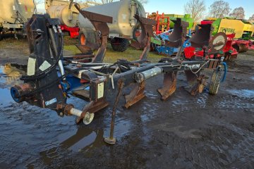 Pług Overum CV 4 Skibowy Wał Zabezpieczenie Hydrauliczne