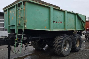 Przyczepa Mulda 18 Ton Tandem Klapa Hydrauliczna Skorupa