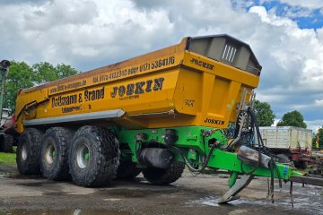 Joskin KTP 27/65 Tridem Przyczepa Skorupowa Mulda